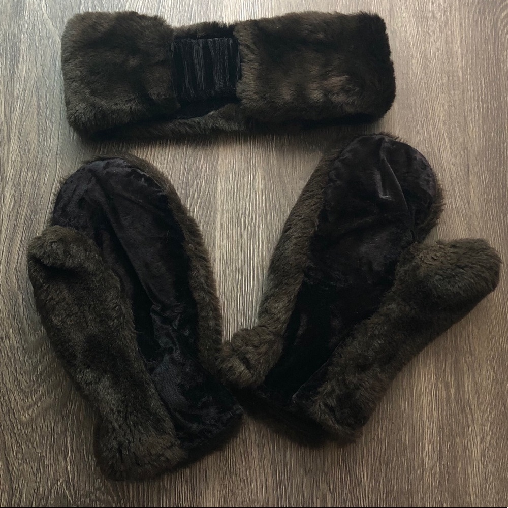 Faux Fur Set - Picture 2 of 5